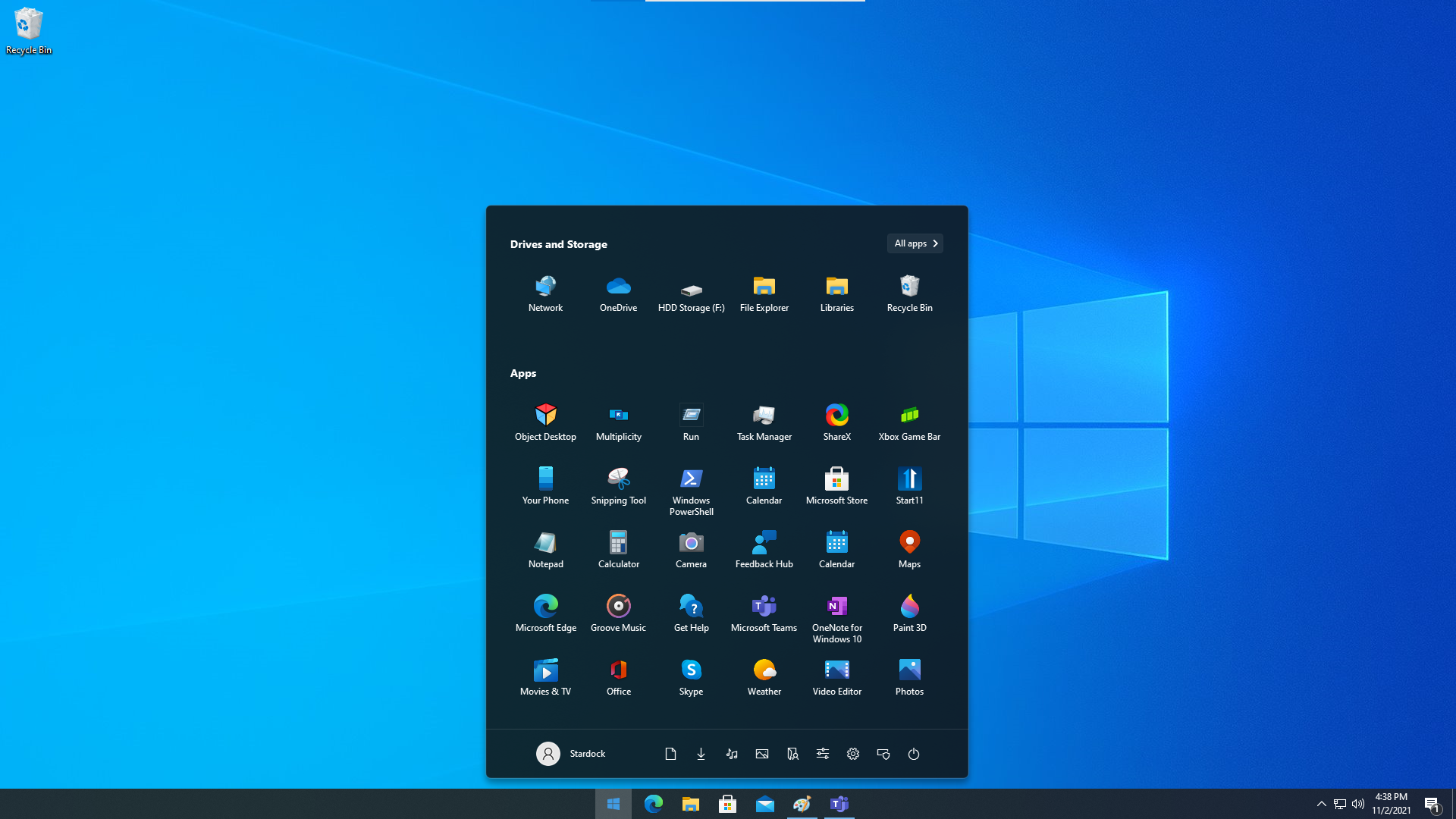 在 Windows 10 上使用 Windows 11 風格選單